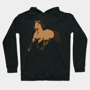 Horse gallop gift idea present Hoodie